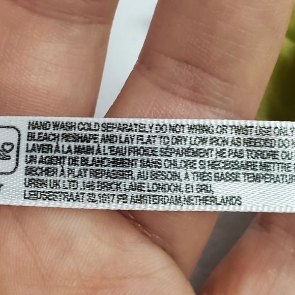 Out From Under Womens Mesh Babydoll Fairy Grunge Cami Size M Green Goblincore - Picture 6 of 10